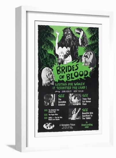 Brides of Blood, 1968-null-Framed Art Print