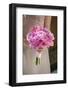 Bridesmaid with Pink Bouquet-Imaginis Photography-Framed Photographic Print