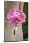 Bridesmaid with Pink Bouquet-Imaginis Photography-Mounted Photographic Print