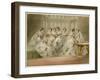 Bridesmaids 1863-null-Framed Art Print