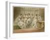Bridesmaids 1863-null-Framed Art Print
