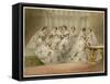 Bridesmaids 1863-null-Framed Stretched Canvas