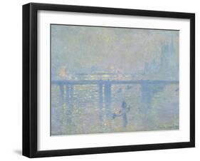 Bridge, 1899-Claude Monet-Framed Giclee Print