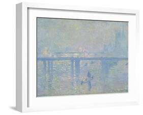 Bridge, 1899-Claude Monet-Framed Giclee Print