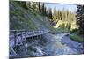 Bridge About River, Wood-Jurgen Ulmer-Mounted Photographic Print