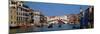 Bridge across a Canal, Rialto Bridge, Grand Canal, Venice, Veneto, Italy-null-Mounted Photographic Print