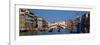 Bridge across a Canal, Rialto Bridge, Grand Canal, Venice, Veneto, Italy-null-Framed Photographic Print