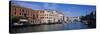 Bridge across a Canal, Rialto Bridge, Grand Canal, Venice, Veneto, Italy-null-Stretched Canvas