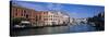 Bridge across a Canal, Rialto Bridge, Grand Canal, Venice, Veneto, Italy-null-Stretched Canvas