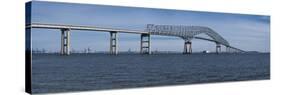 Bridge across a River, Francis Scott Key Bridge, Patapsco River, Baltimore, Maryland, USA-null-Stretched Canvas