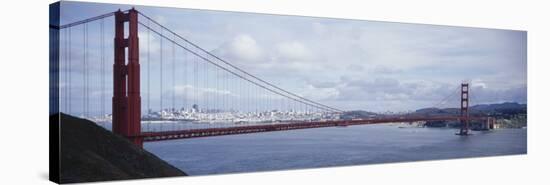 Bridge Across a River, Golden Gate Bridge, San Francisco, California, USA-null-Stretched Canvas