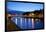 Bridge across a River, Ha'Penny Bridge, Liffey River, Dublin-null-Framed Photographic Print