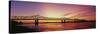 Bridge Across a River, Mississippi River, Natchez, Mississippi, USA-null-Stretched Canvas