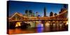 Bridge across a River, Story Bridge, Brisbane River, Brisbane, Queensland, Australia-null-Stretched Canvas