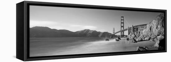 Bridge across a Sea, Golden Gate Bridge, San Francisco, California, USA-null-Framed Stretched Canvas