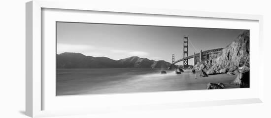 Bridge across a Sea, Golden Gate Bridge, San Francisco, California, USA-null-Framed Photographic Print