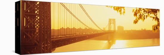 Bridge Across the River, George Washington Bridge, New York, USA-null-Stretched Canvas