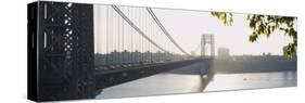 Bridge Across the River, George Washington Bridge, New York, USA-null-Stretched Canvas