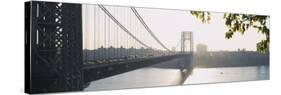 Bridge Across the River, George Washington Bridge, New York, USA-null-Stretched Canvas