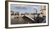 Bridge across the River, Pont Alexandre Iii, Seine River, Paris, Ile-De-France, France-null-Framed Photographic Print