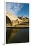 Bridge across the River, Steinerne Bridge, Danube River, Regensburg, Bavaria, Germany-null-Framed Photographic Print