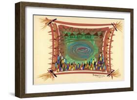 Bridge across Time, 2005-Oglafa Ebitari Perrin-Framed Giclee Print