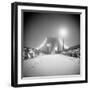 Bridge and Blizzard-Evan Morris Cohen-Framed Photographic Print