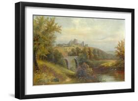 Bridge and Castle, 1801-Walter Linsley Meegan-Framed Giclee Print