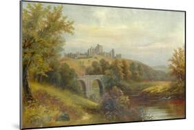 Bridge and Castle, 1801-Walter Linsley Meegan-Mounted Giclee Print