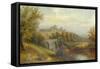 Bridge and Castle, 1801-Walter Linsley Meegan-Framed Stretched Canvas