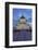 Bridge and Cathedral of Christ the Redeemer at Night, Moscow, Russia, Europe-Martin Child-Framed Photographic Print