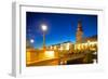 Bridge and Church at Night, Gothenburg, Sweden, Scandinavia, Europe-Frank Fell-Framed Photographic Print