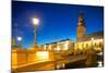 Bridge and Church at Night, Gothenburg, Sweden, Scandinavia, Europe-Frank Fell-Mounted Photographic Print