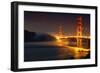 Bridge and Fog, San Francisco-Vincent James-Framed Photographic Print