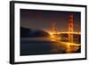 Bridge and Fog, San Francisco-Vincent James-Framed Photographic Print