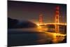 Bridge and Fog, San Francisco-Vincent James-Mounted Photographic Print