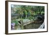 Bridge and Garden, Bakewell, Derbyshire, 2009-Trevor Neal-Framed Giclee Print