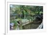 Bridge and Garden, Bakewell, Derbyshire, 2009-Trevor Neal-Framed Giclee Print