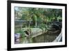 Bridge and Garden, Bakewell, Derbyshire, 2009-Trevor Neal-Framed Giclee Print