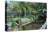 Bridge and Garden, Bakewell, Derbyshire, 2009-Trevor Neal-Stretched Canvas