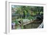 Bridge and Garden, Bakewell, Derbyshire, 2009-Trevor Neal-Framed Giclee Print