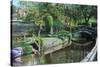 Bridge and Garden, Bakewell, Derbyshire, 2009-Trevor Neal-Stretched Canvas