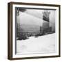 Bridge and Lighthouse, Doubled in Plenachrome-Evan Morris Cohen-Framed Premium Photographic Print