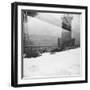 Bridge and Lighthouse, Doubled in Plenachrome-Evan Morris Cohen-Framed Photographic Print