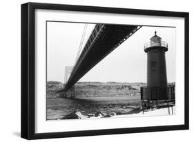 Bridge and Lighthouse-Evan Morris Cohen-Framed Photographic Print