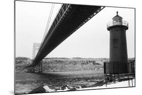 Bridge and Lighthouse-Evan Morris Cohen-Mounted Photographic Print