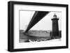 Bridge and Lighthouse-Evan Morris Cohen-Framed Premium Photographic Print