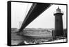 Bridge and Lighthouse-Evan Morris Cohen-Framed Stretched Canvas