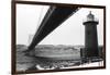 Bridge and Lighthouse-Evan Morris Cohen-Framed Photographic Print