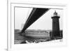 Bridge and Lighthouse-Evan Morris Cohen-Framed Photographic Print